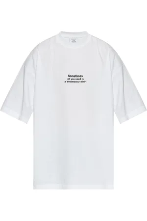Vetements T-shirt med logotryk