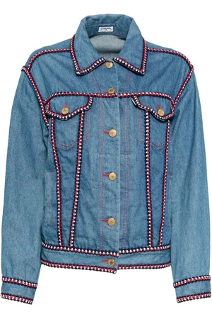 CHANEL Enkeltradet denimjakke fra 1993