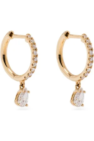 Anita 18KT yellow gold diamond earrings