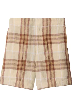 Burberry Ternede shorts i hør