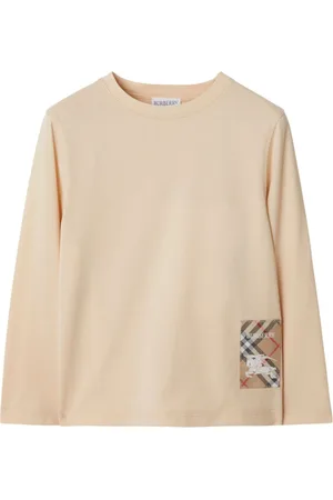 Burberry T-shirt med vintage-ternet mærke