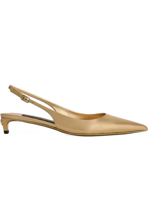 Dolce & Gabbana 30 mm slingback-pumps i læder