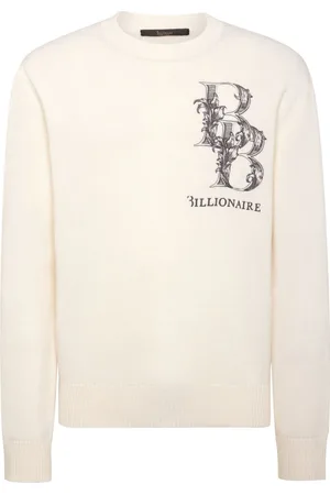 BILLIONAIRE Trøje med monogramtryk