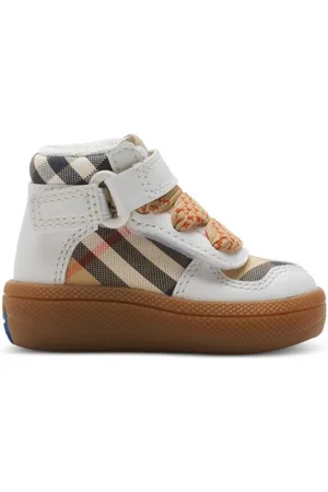 Burberry Ternede high-top-sneakers i læder