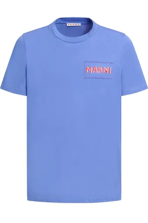 Marni T-shirt med logomærke