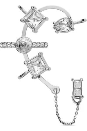 VERSACE Gianni Ribbon øre-cuff med krystal