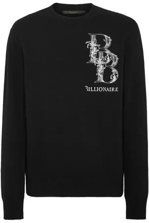 BILLIONAIRE Trøje med monogramtryk