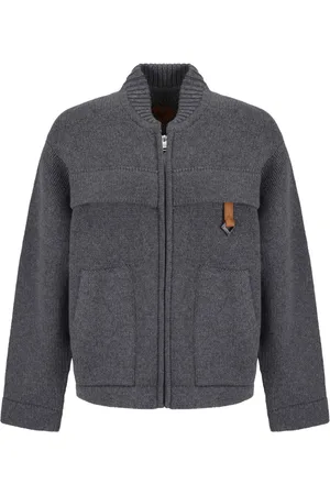 MCM Strikket cardigan med lynlås