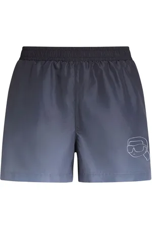 Karl Lagerfeld Ikon badeshorts med gradueret effekt