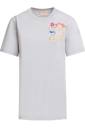 Marni T-shirt med rund hals