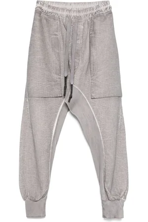 ISAAC SELLAM EXPERIENCE Gusset Stripe Plomb bukser