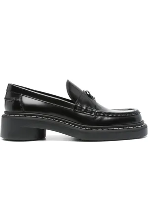 Marine Serre 50 mm loafers i læder