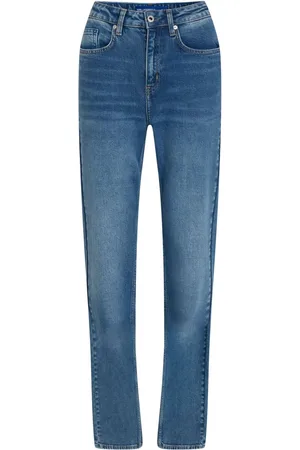 Karl Lagerfeld Jeans med logomærke og lige ben