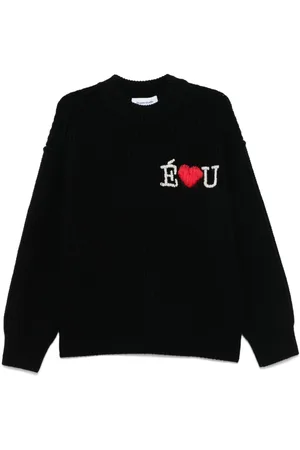 Etudes Kraftig sweater med rund hals