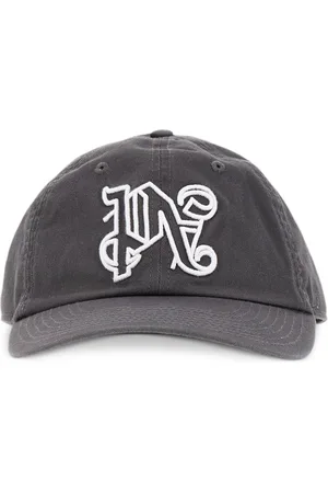 Palm Angels Baseball-kasket med monogram-broderi