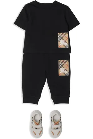 Burberry Ternet T-shirt i bomuld med logomærke