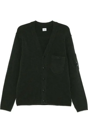 C.P. Company Cardigan med linsedetalje