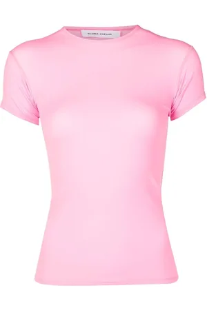 Gloria Coelho Kortærmet T-shirt med rund hals