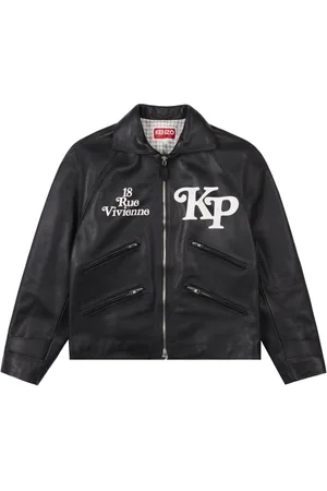 Kenzo X Verdy motorcykel-læderjakke
