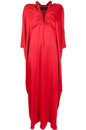 Gloria Coelho X Isabella Fiorentino lang kjole med kaftan-stil