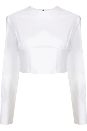 Gloria Coelho T-shirt med korset-panel
