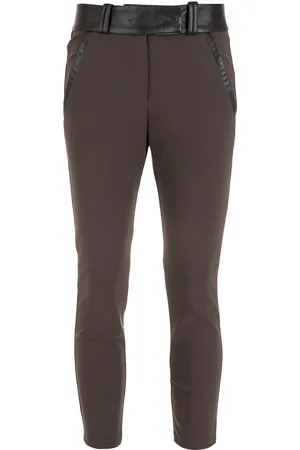 Gloria Coelho Cropped bukser med smalle ben