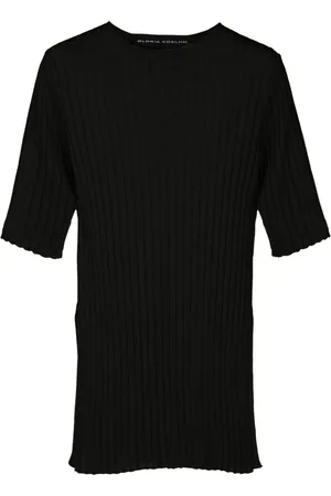 Gloria Coelho Ribbet T-shirt med sideslids