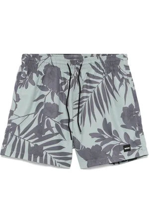 HUGO BOSS Badeshorts med sæsontryk