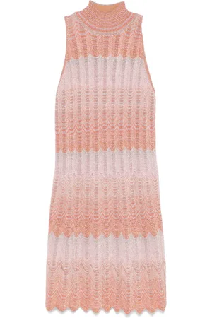 Missoni Kort kjole med græsk motiv