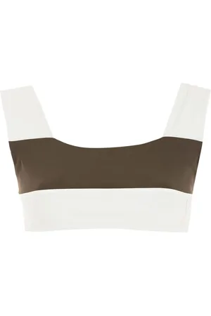 Gloria Coelho Geometrico bikinitop