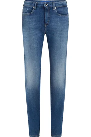 Karl Lagerfeld Jeans med smal pasform og mellemhøj talje