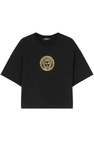 VERSACE Cropped Medusa T-shirt