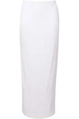 Gloria Coelho Pailletudsmykket midi-nederdel