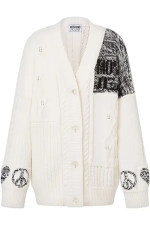 Moschino Kabelstrikket cardigan