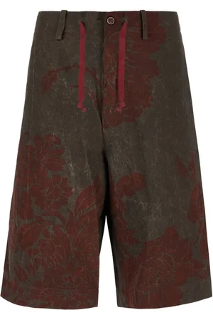 UMA WANG Bermuda-shorts med blomstret tryk