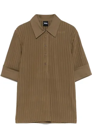 HUGO BOSS Ribstrikket polo
