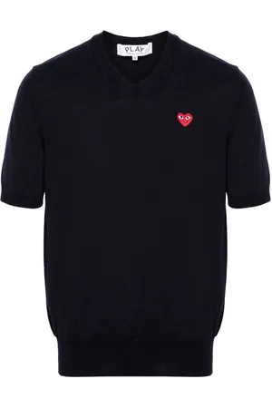 Comme des Garçons Trøje med hjertemærke