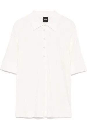 HUGO BOSS Ribstrikket polo