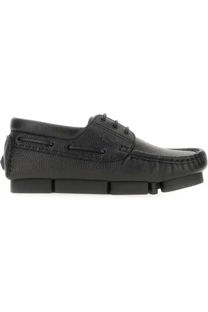 Fendi Loafers i læder med snøre