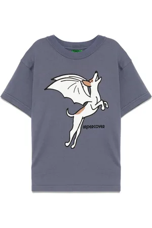 UNDERCOVER T-shirt med logotryk