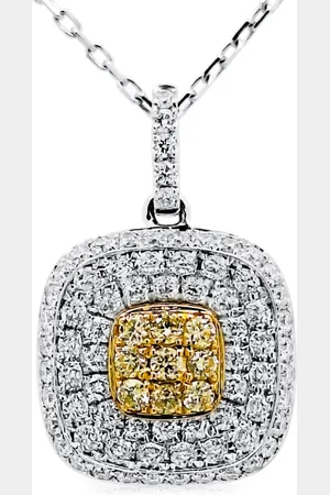 HYT Jewelry Diamanthalskæde i 18 karat hvidguld