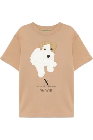 UNDERCOVER T-shirt med logotryk