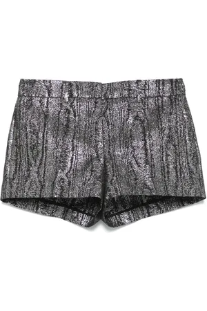 Michael Kors Shorts med metallisk moiré