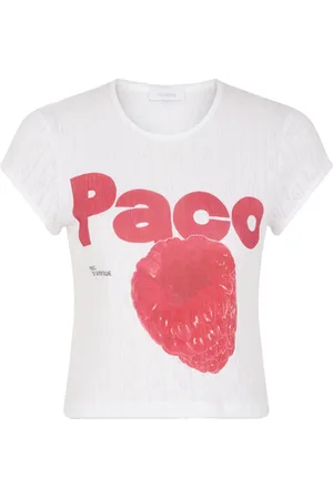Paco rabanne T-shirt med tryk