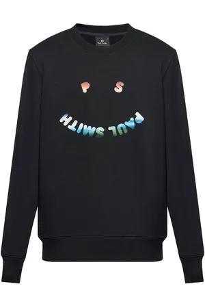 Paul Smith Happy sweatshirt med gradueret tryk
