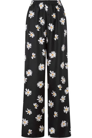 Moschino Bukser med marguerit-tryk