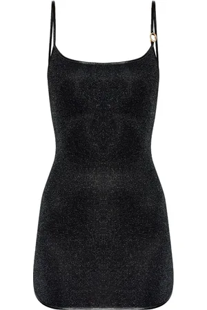 Oseree Kort kjole i lurex