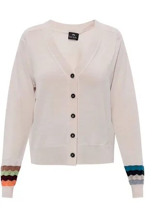 Paul Smith Cardigan med stribede opslag