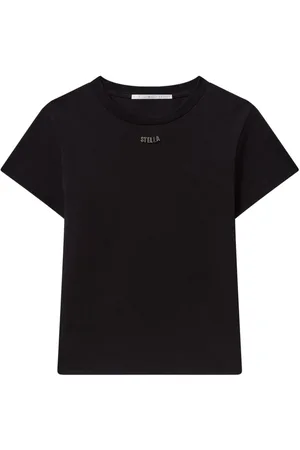 Stella McCartney T-shirt med logovedhæng