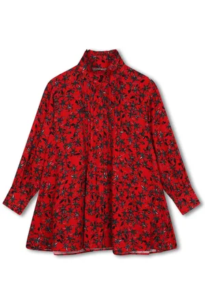Zadig & Voltaire Blomstret skjortekjole